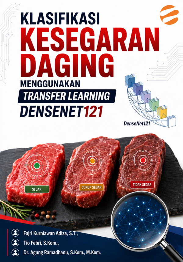 cover daging Klasifikasi Kesegaran Daging Menggunakan Transfer Learning DenseNet121